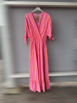 Audry dress striped lighter