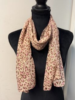 Scarf- rosa Leo