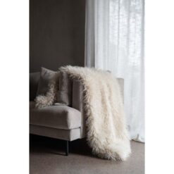 Teddywrap - pläd Offwhite