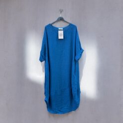 Andrea linendress - indigo