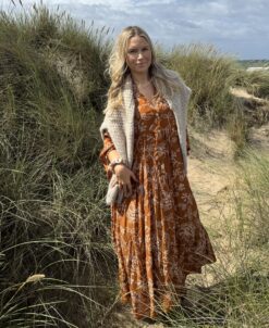 Zassi – Floradress cinnamon
