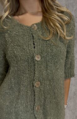 Juliette cardigan – army