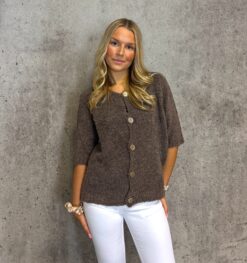 Juliette cardigan – taupe