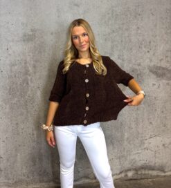 Juliette cardigan – espresso
