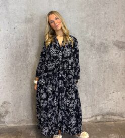 Zassi – Floradress black