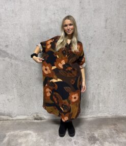 Canburra dress -Brown