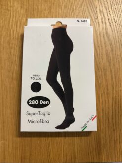 Strumpbyxa mörk svart 280 dm l/xl