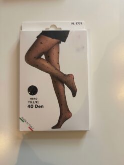 Strumpbyxa hjärta l/xl