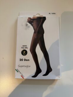 Strumpbyxa black basic xxxl