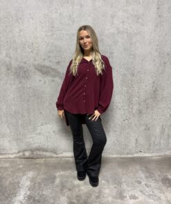 Avy Långskjorta – Wine