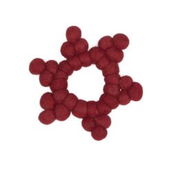 Grytunderlägg ULL-julröd