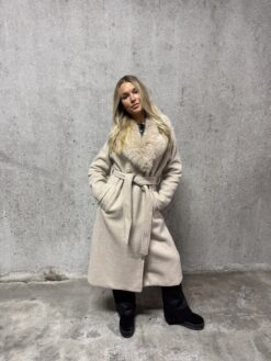 Glam coat- Beige