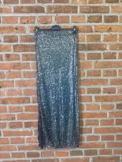 Glitterkjol ( få i lager) stl s/m silver