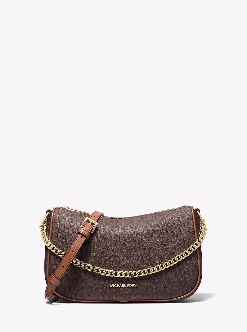 Michael Kors - Carmela Medium Signature Logo Brown - Bild 2